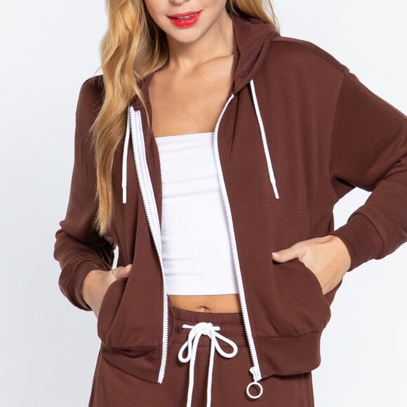 Fleece French Terry Jacket - Picture 3 of 4